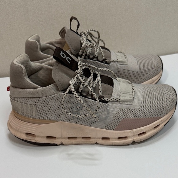 On Running Women's Taupe and Beige Athletic Shoes - Picture 5 of 9